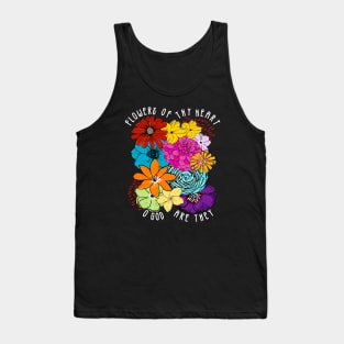 Flowers of Thy Heart Godspell Inspired Tank Top